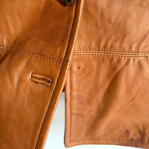 Vintage Buttery Leather Vest - Picture 2 of 6